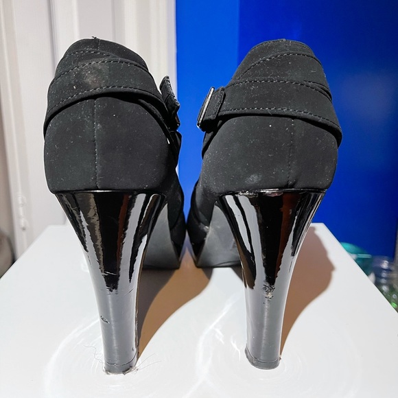 Black Boot Heels - Picture 3 of 3